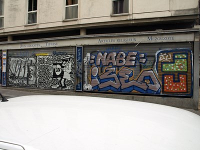 photo graffiti Paris 20eme arrondissement
